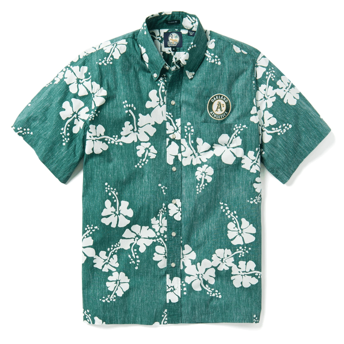 Oakland Athletics 50th Sate Hawaiian Shirt Tropical Aloha Button Up