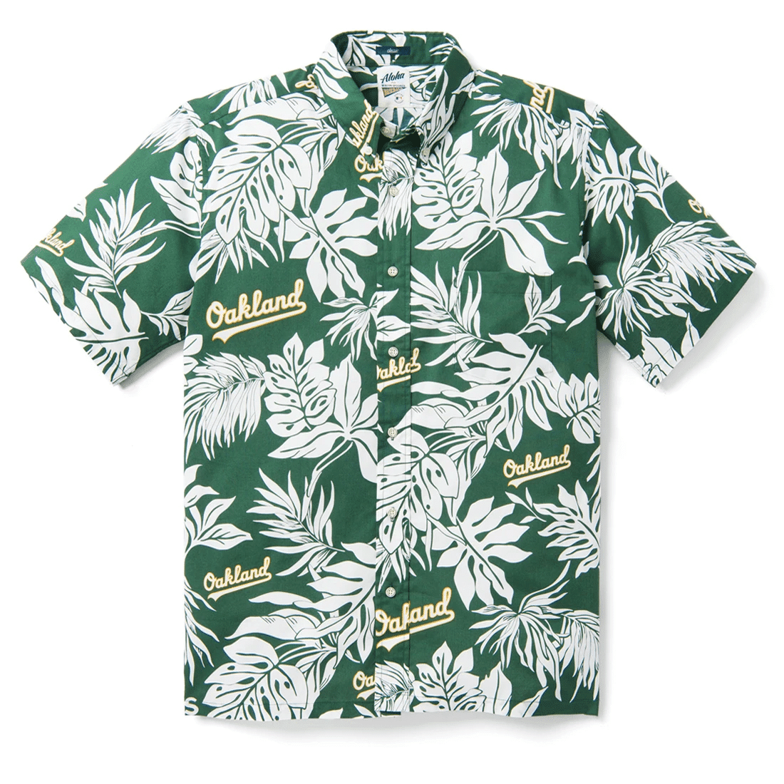 Oakland Athletics Aloha Mlb Hawaiian Shirt Tropical Aloha Button Up