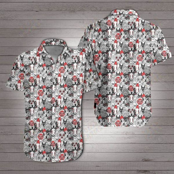 One Piece Hawaiian Shirt Tropical Aloha Button Up