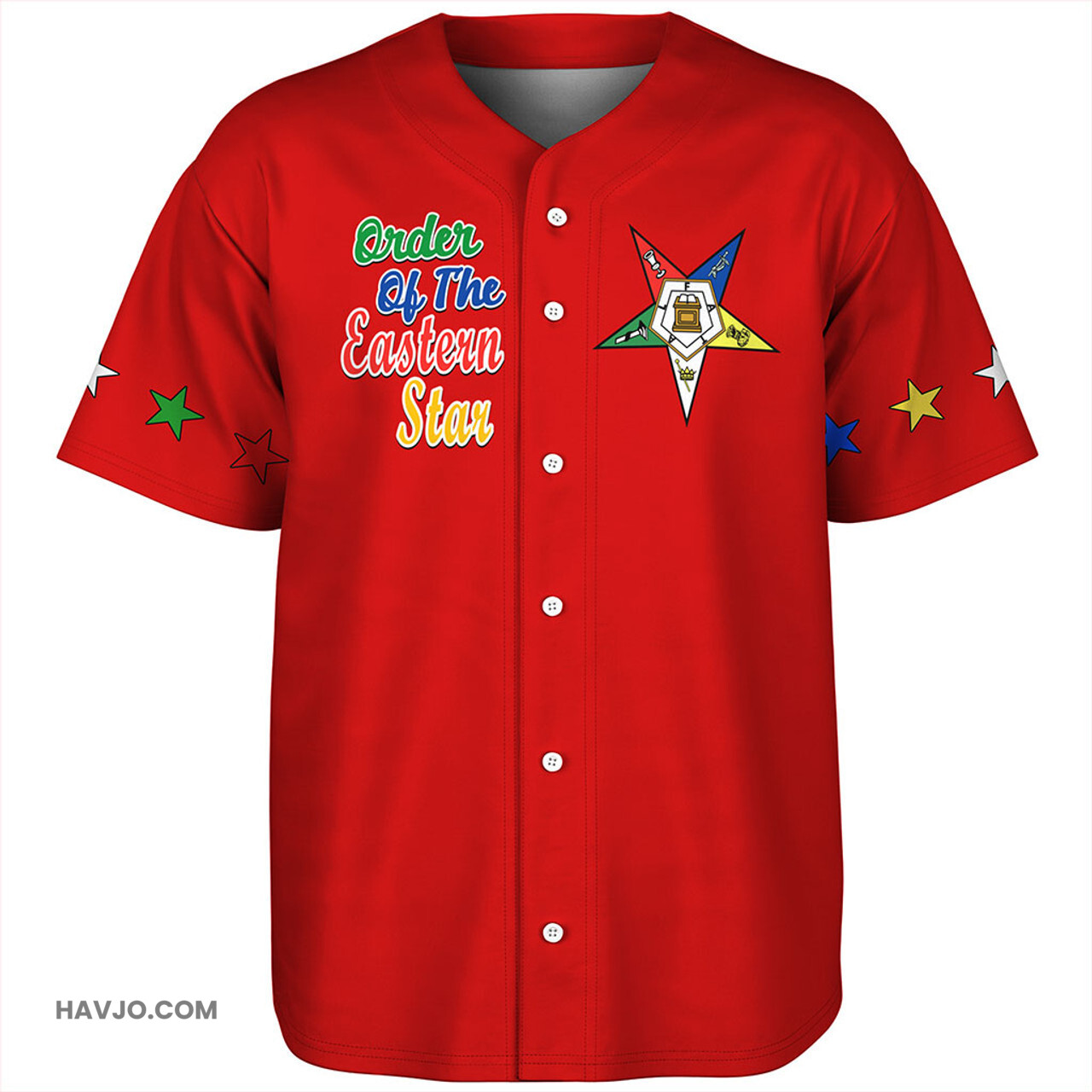 Order of the Eastern Star Sorority Sistar Baseball Jersey