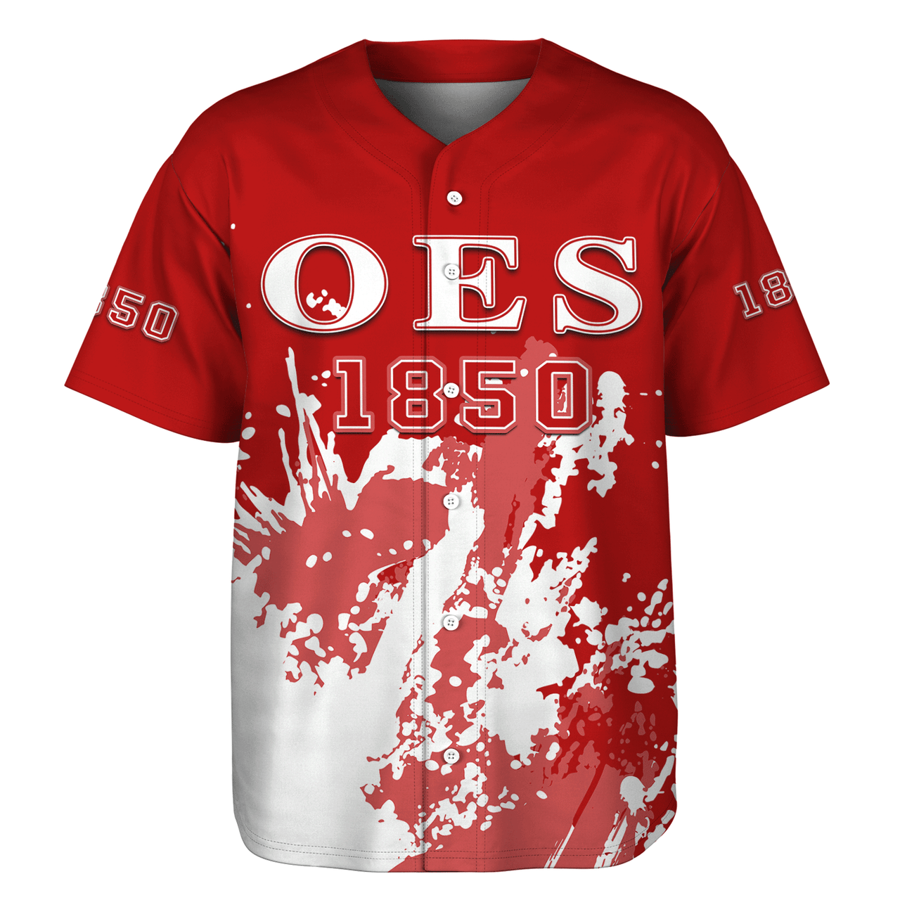 Order of the Eastern Star Spanit Style Baseball Jersey