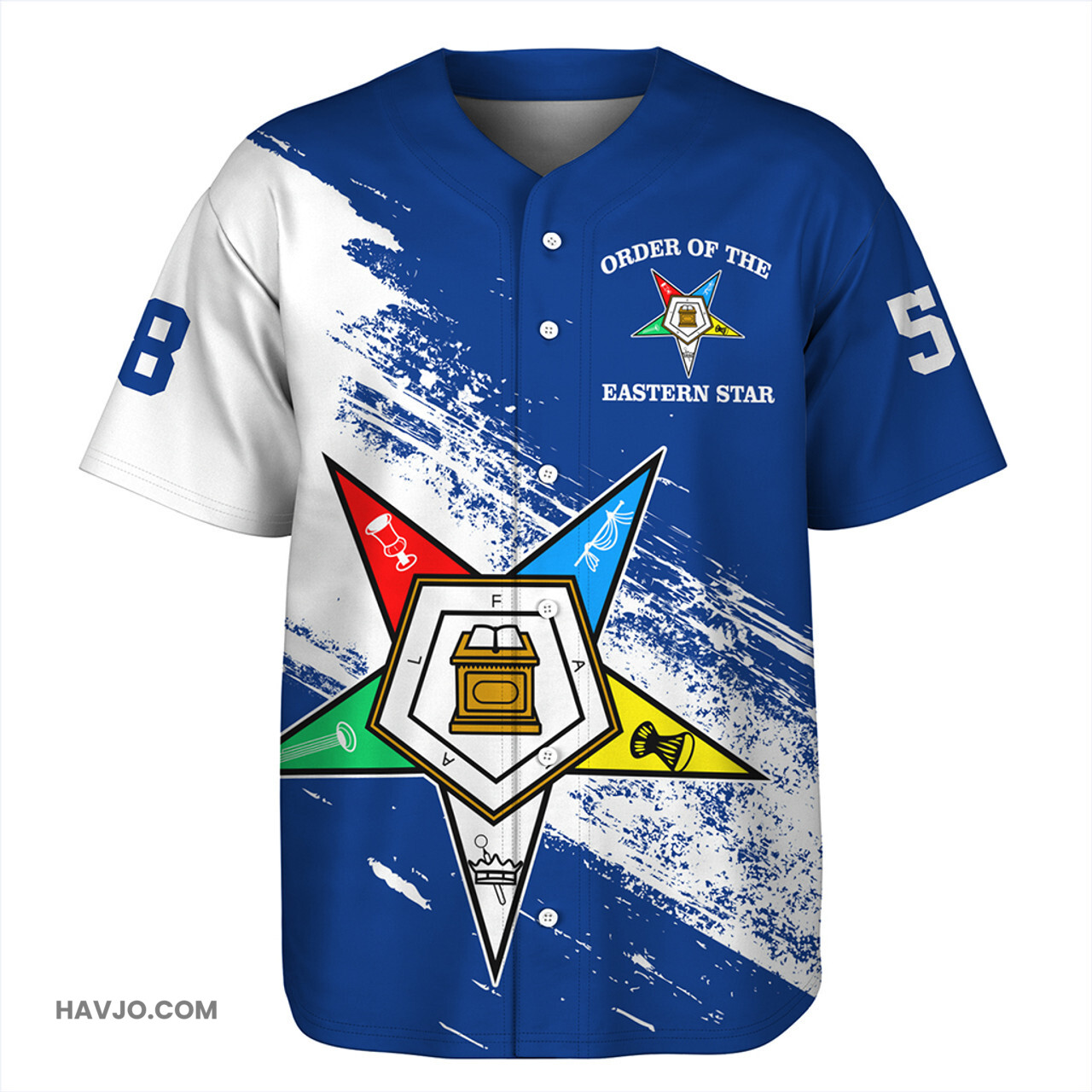 Order of the Eastern Star Special Style Baseball Jersey