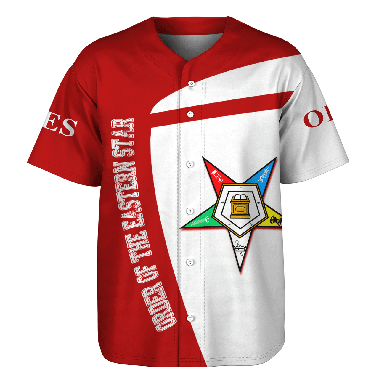 Order of the Eastern Star Spring Style Baseball Jersey