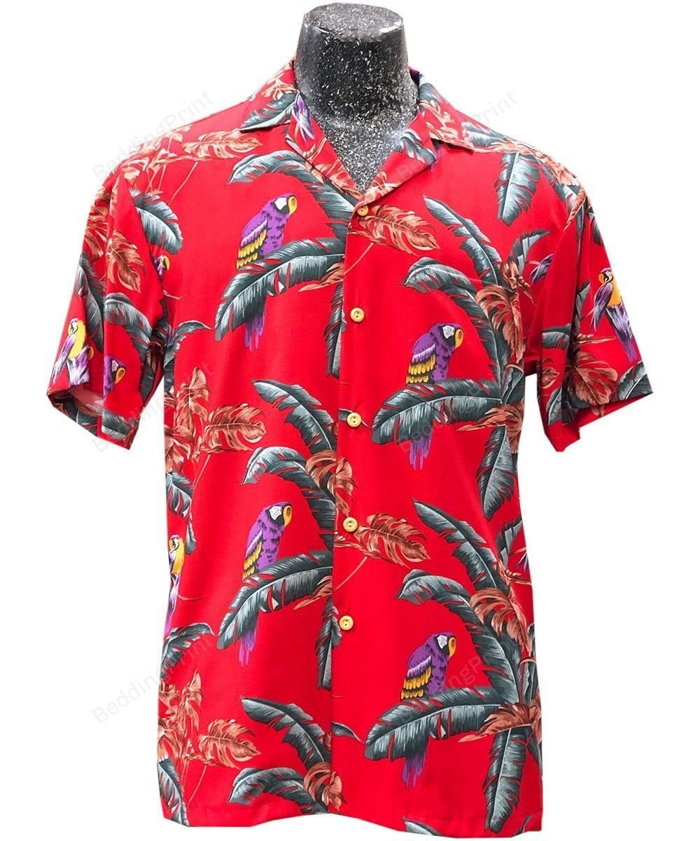 Original Magnum Pi Hawaiian Shirt Tropical Aloha Button Up