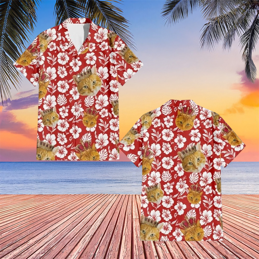 Paul Maurice Cat Hawaiian Shirt Ice Hockey Coach Shirt Gifts For Paul Maurice Lovers