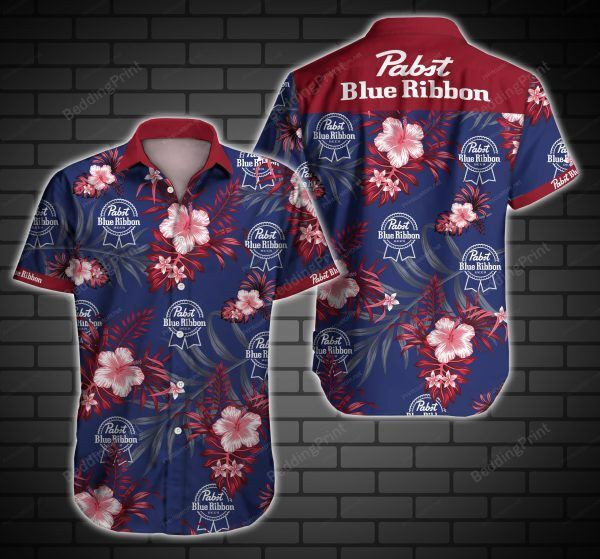 Pbr Hawaiian Shirt Tropical Aloha Button Up