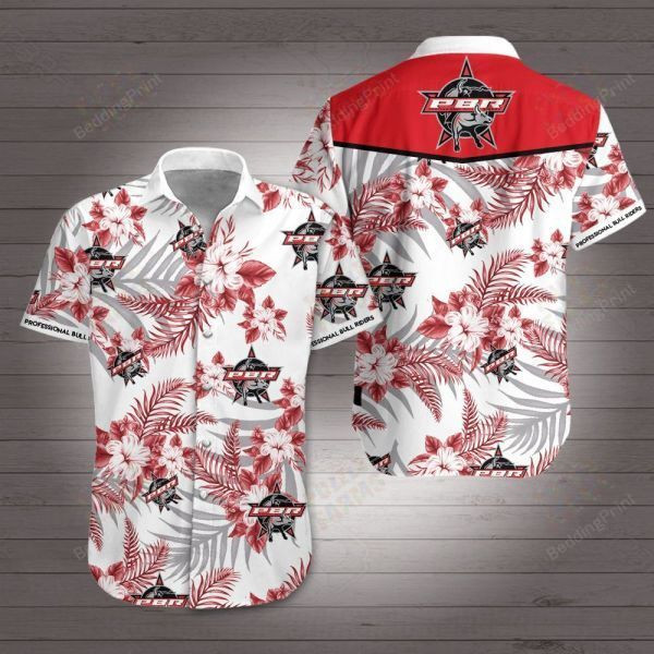 Pbr Hawaiian Shirt Tropical Aloha Button Up