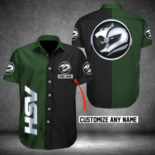 Personalized Holden Special Vehicles Hawaiian Shirt Tropical Aloha Button Up