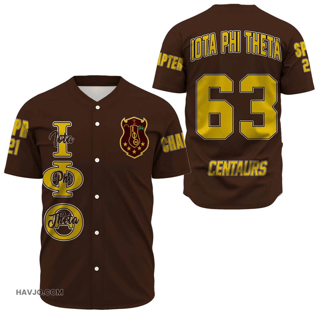 Personalized Iota Phi Thetas Baseball Jersey