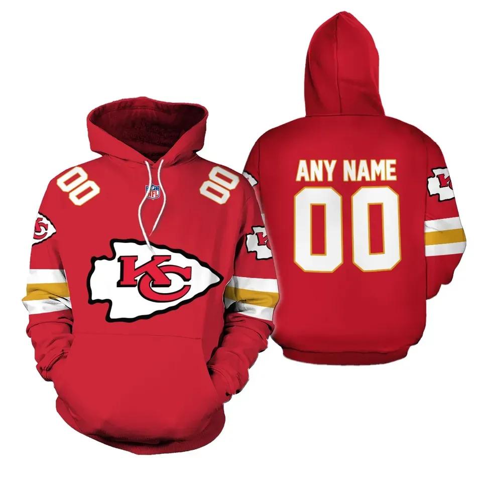Personalized Kansas City ChiefsNFL 3D All Over Print Hoodie