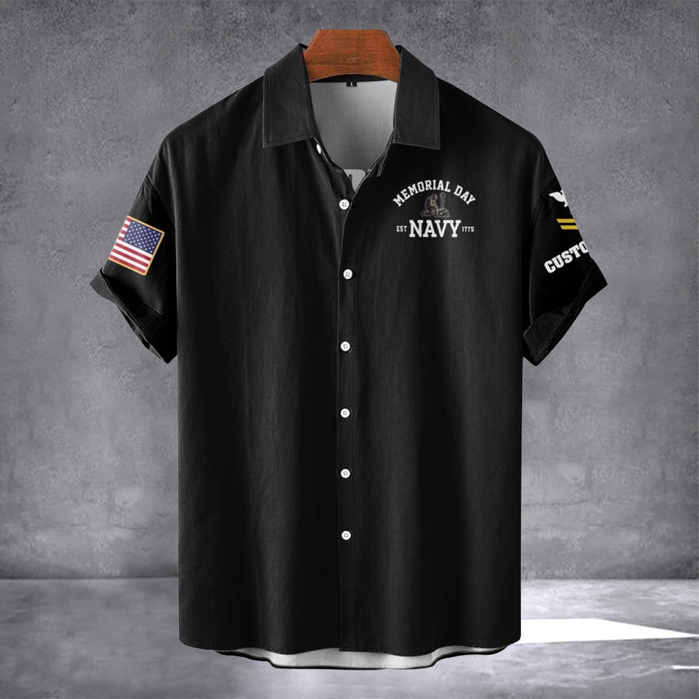 Personalized Memorial Day US Navy Radioman Hawaiian Shirt We Don't Know Them All But We Owe Them All