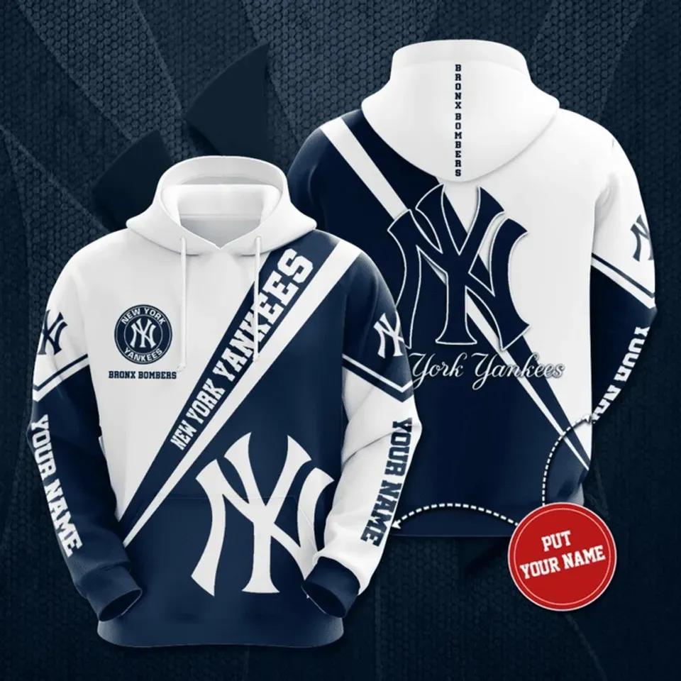 Personalized New York Yankees Professional Sport Team 3D MLB All Over Print Hoodie