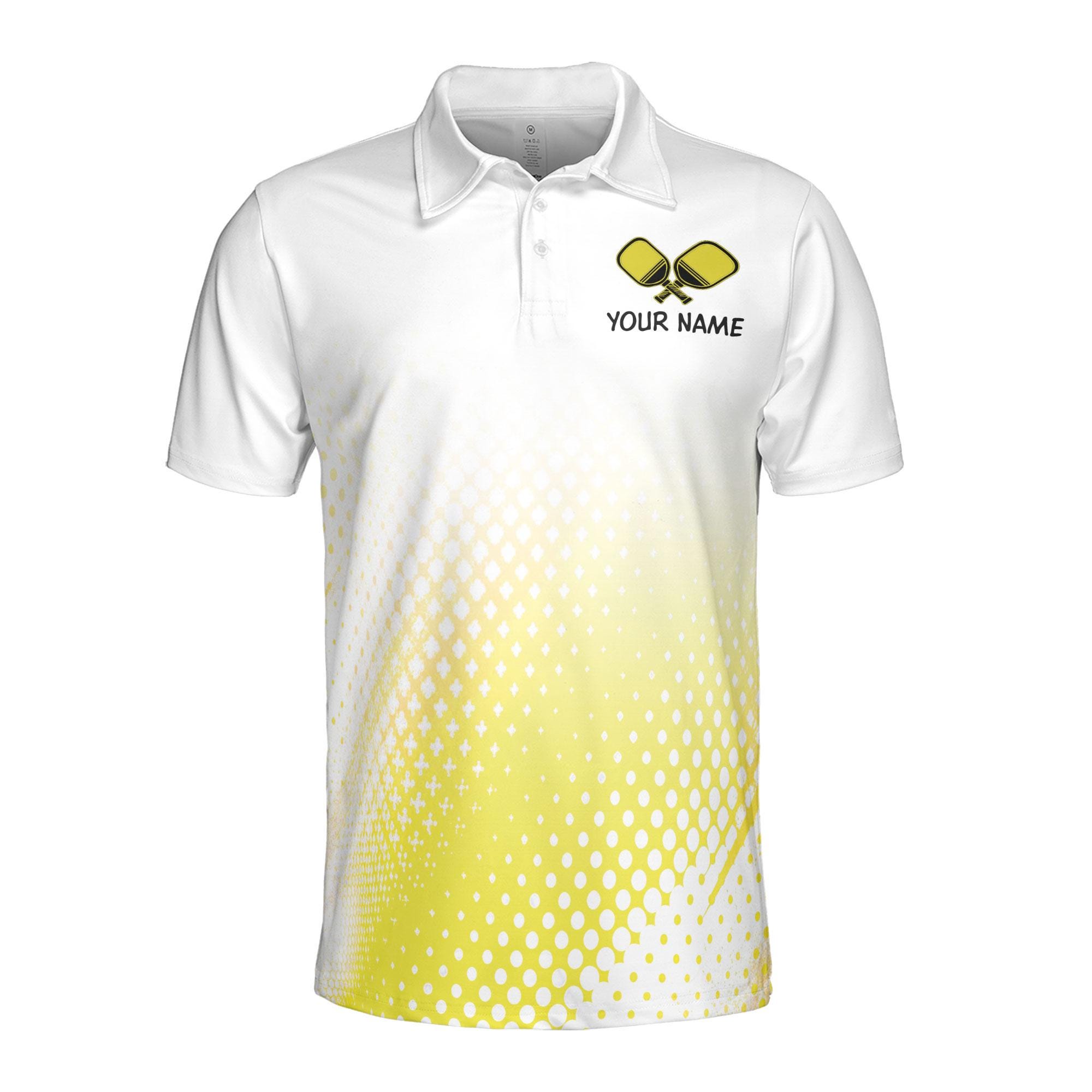 Alternative view of Personalized Pickleball I Have a Dinking Problem Men's Polo Shirt