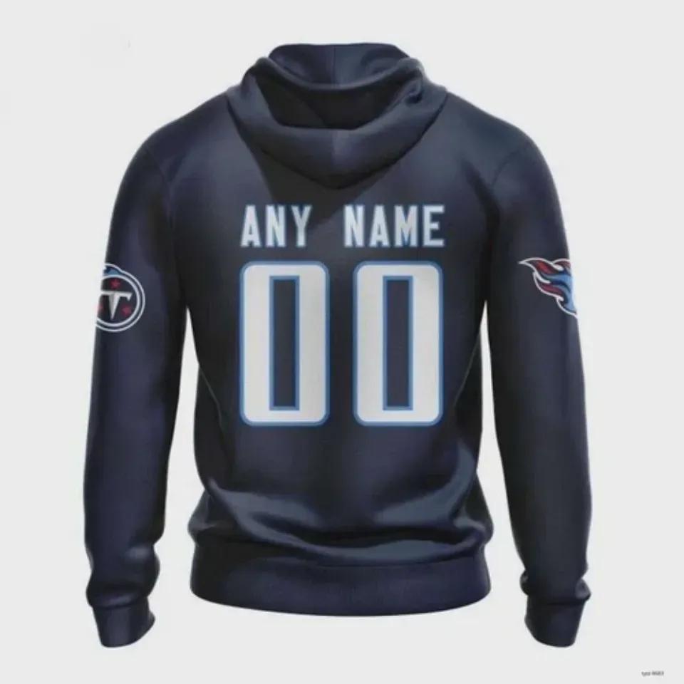 Alternative view of Personalized Tennessee TitansNFL 3D All Over Print Hoodie