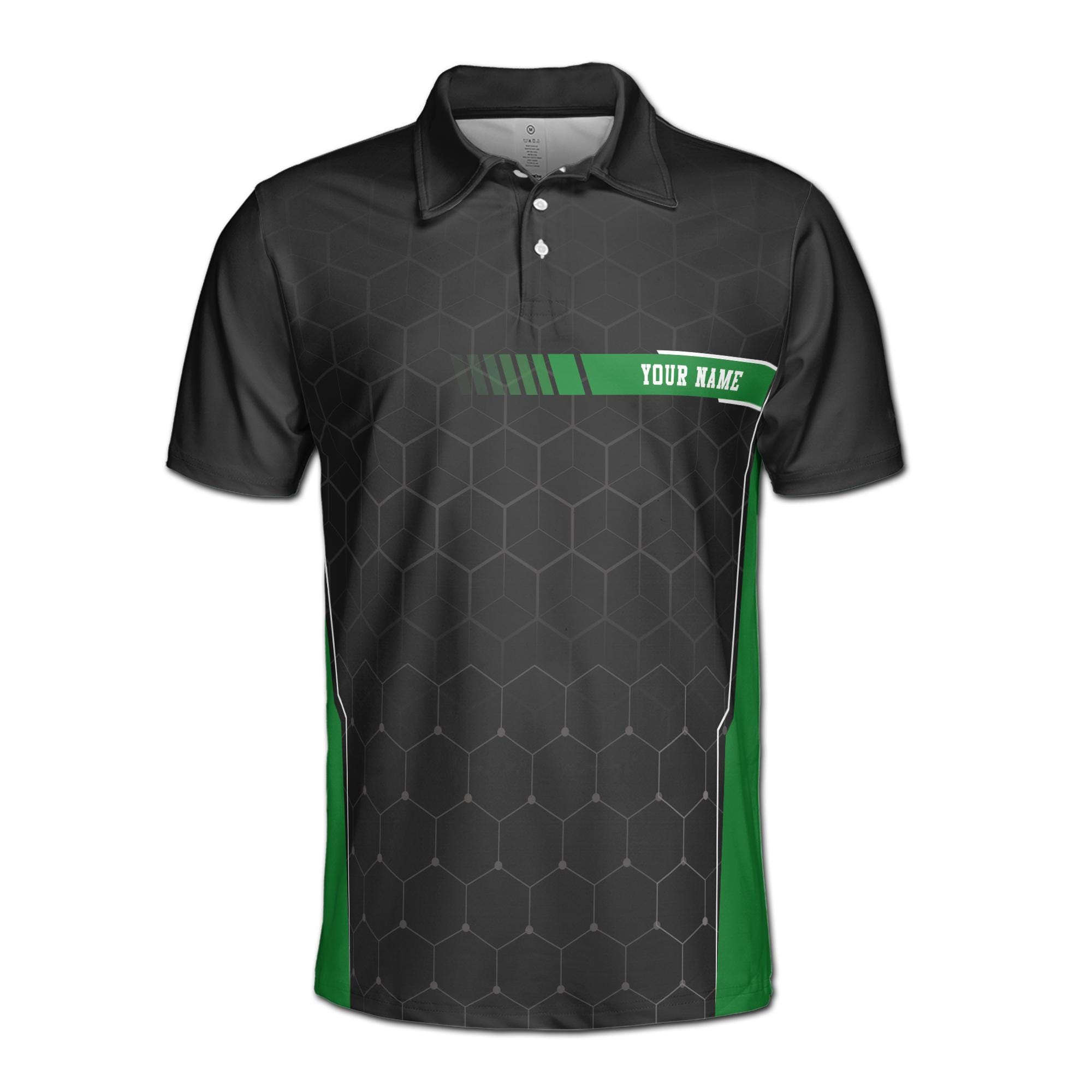 Alternative view of Personalized Tennis Team Uniform Tennis Player Men's Polo Shirt
