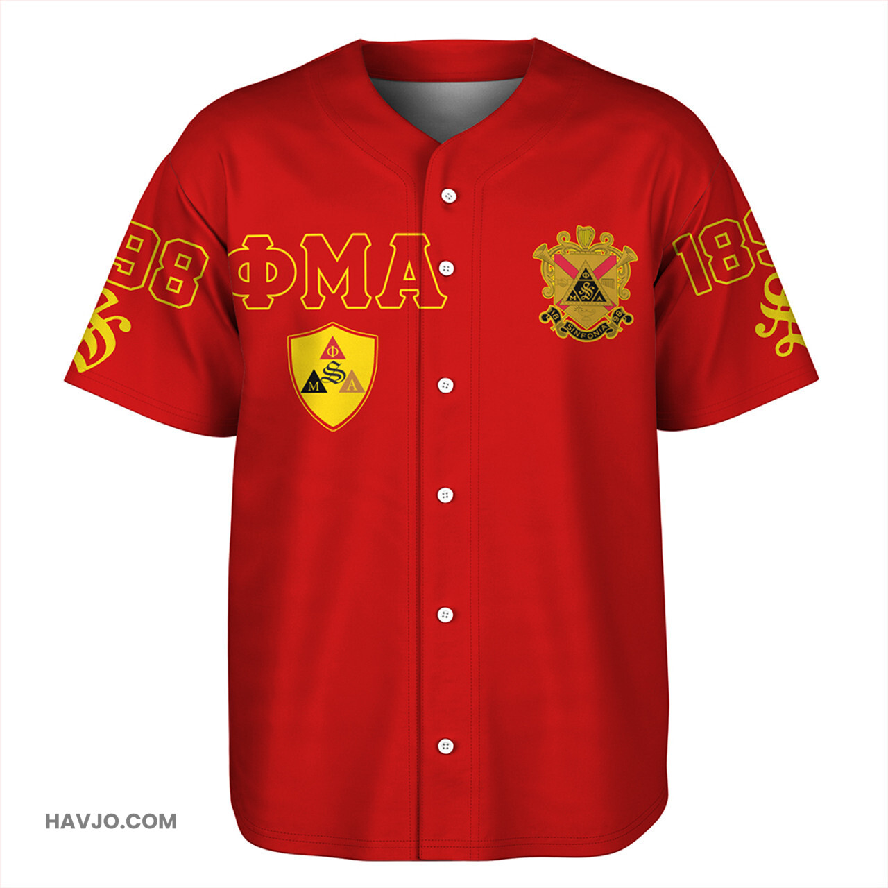 Phi Mu Alpha Sinfonia Edsel Baseball Jersey