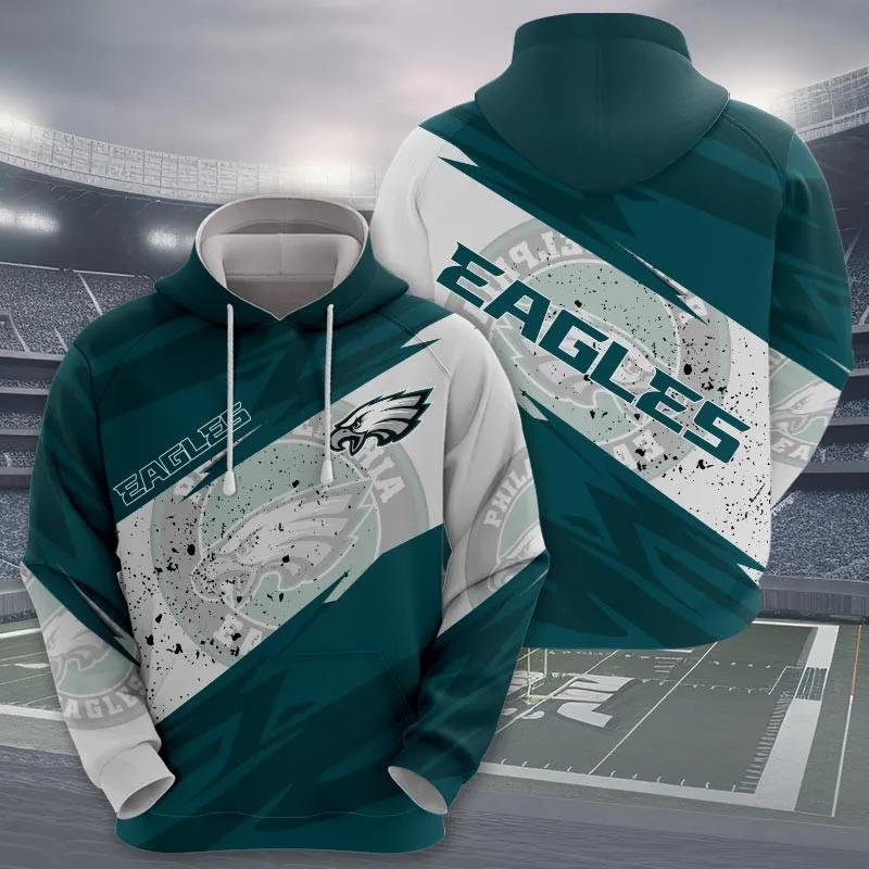 Philadelphia Eagles NFL 3D All Over Print Hoodie