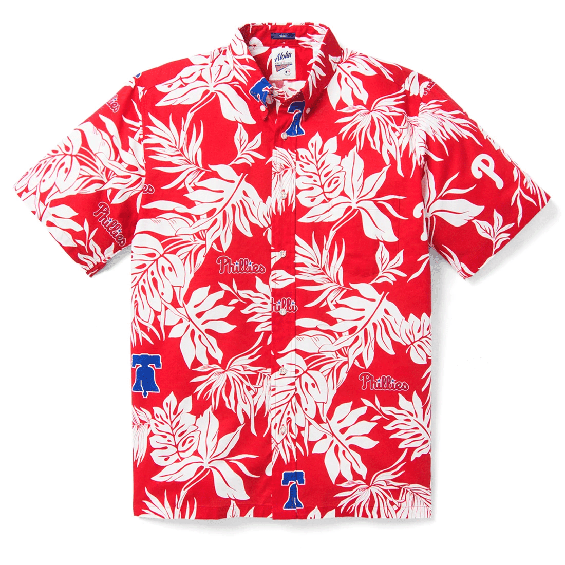 Philadelphia Phillies Aloha Mlb Hawaiian Shirt Tropical Aloha Button Up