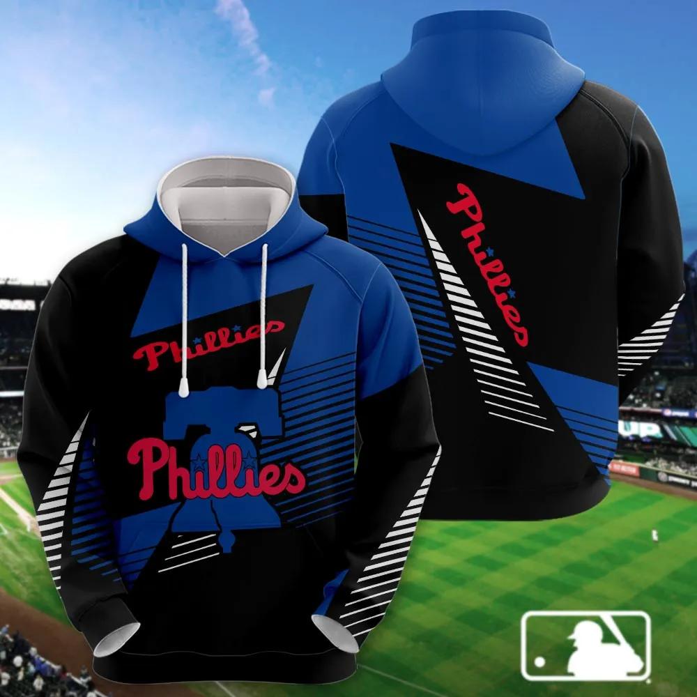 Philadelphia Phillies Printed MLB All Over Print Hoodie
