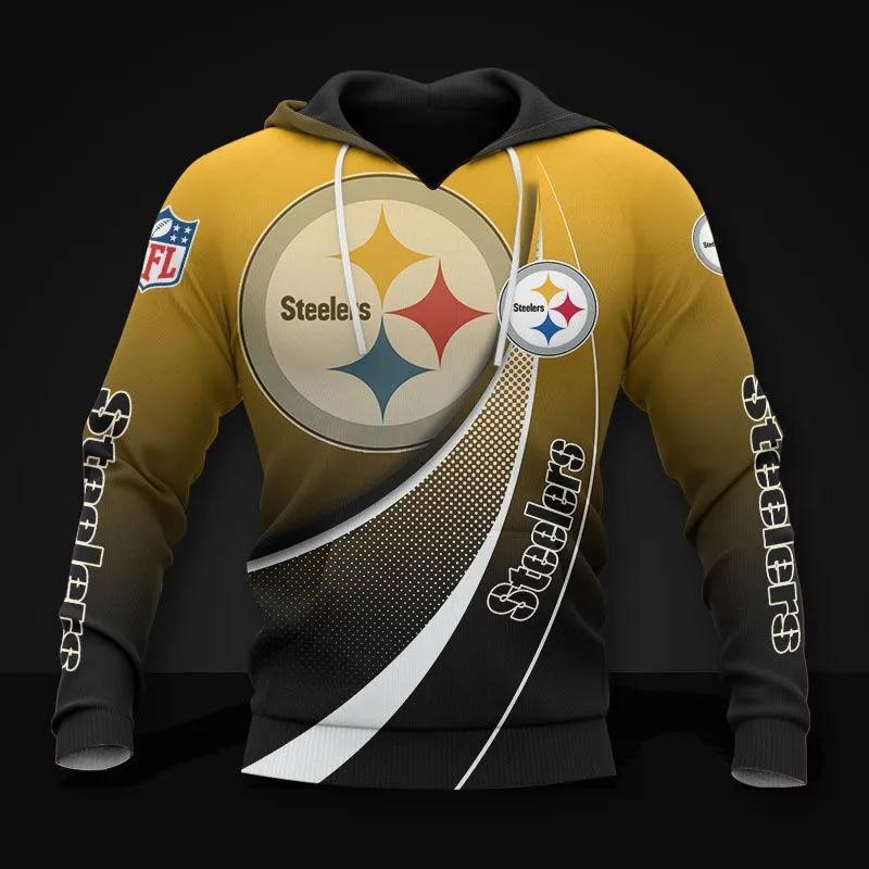 Pittsburgh Steelers NFL 3D All Over Print Hoodie