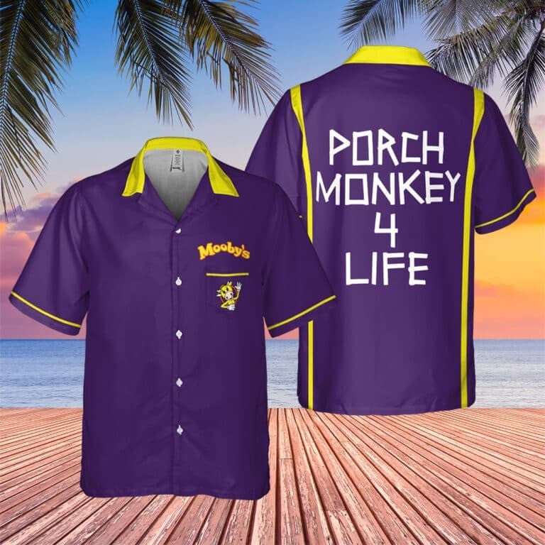 Porch Monkey 4 Life Hawaiian Shirt Randal Clerks 2 Aloha Shirt Gifts For Fans
