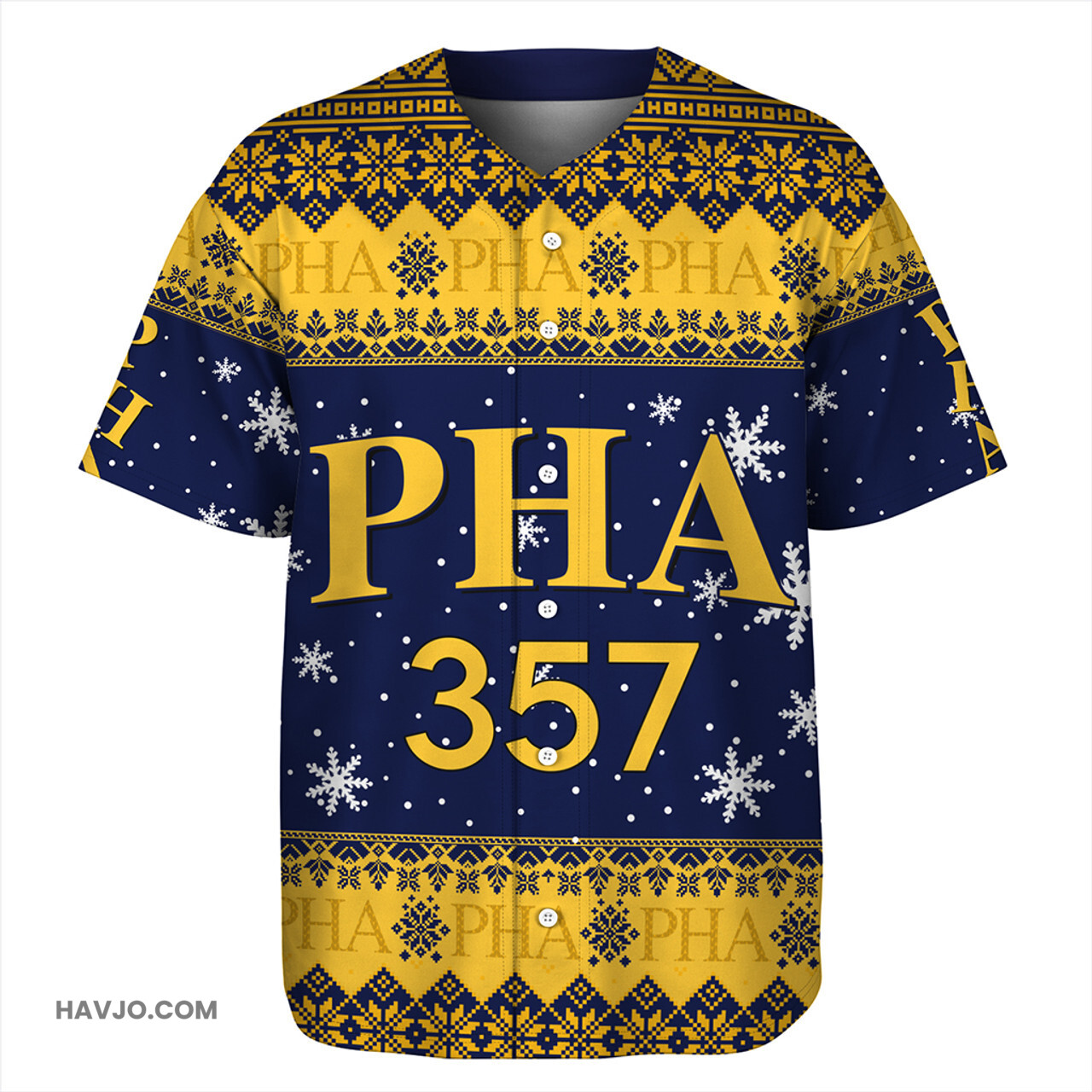 Prince Hall Freemasonry Christmas Symbols Design Baseball Jersey