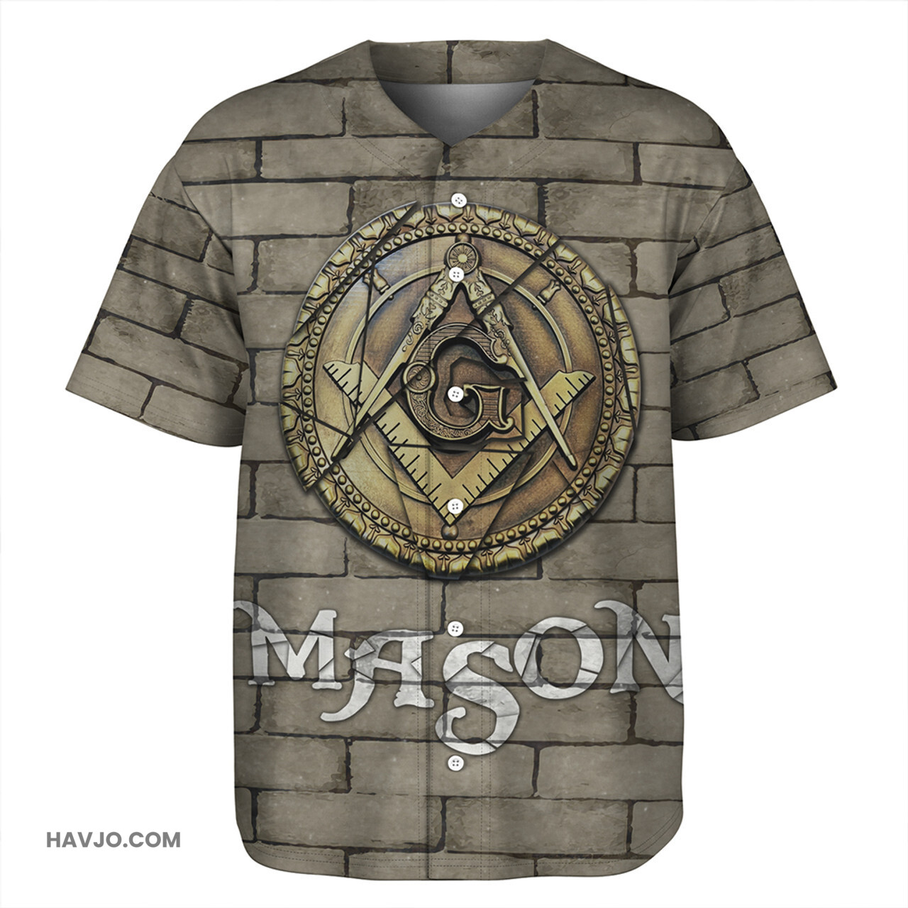 Prince Hall Freemasonry Mason Lodge Baseball Jersey