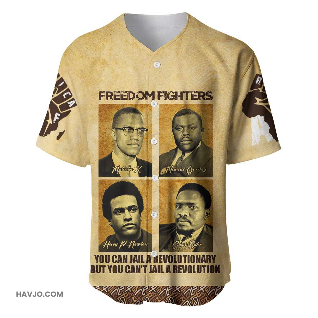 Revolutionary Freedom Fighters Civil Rights Leaders Baseball Jersey