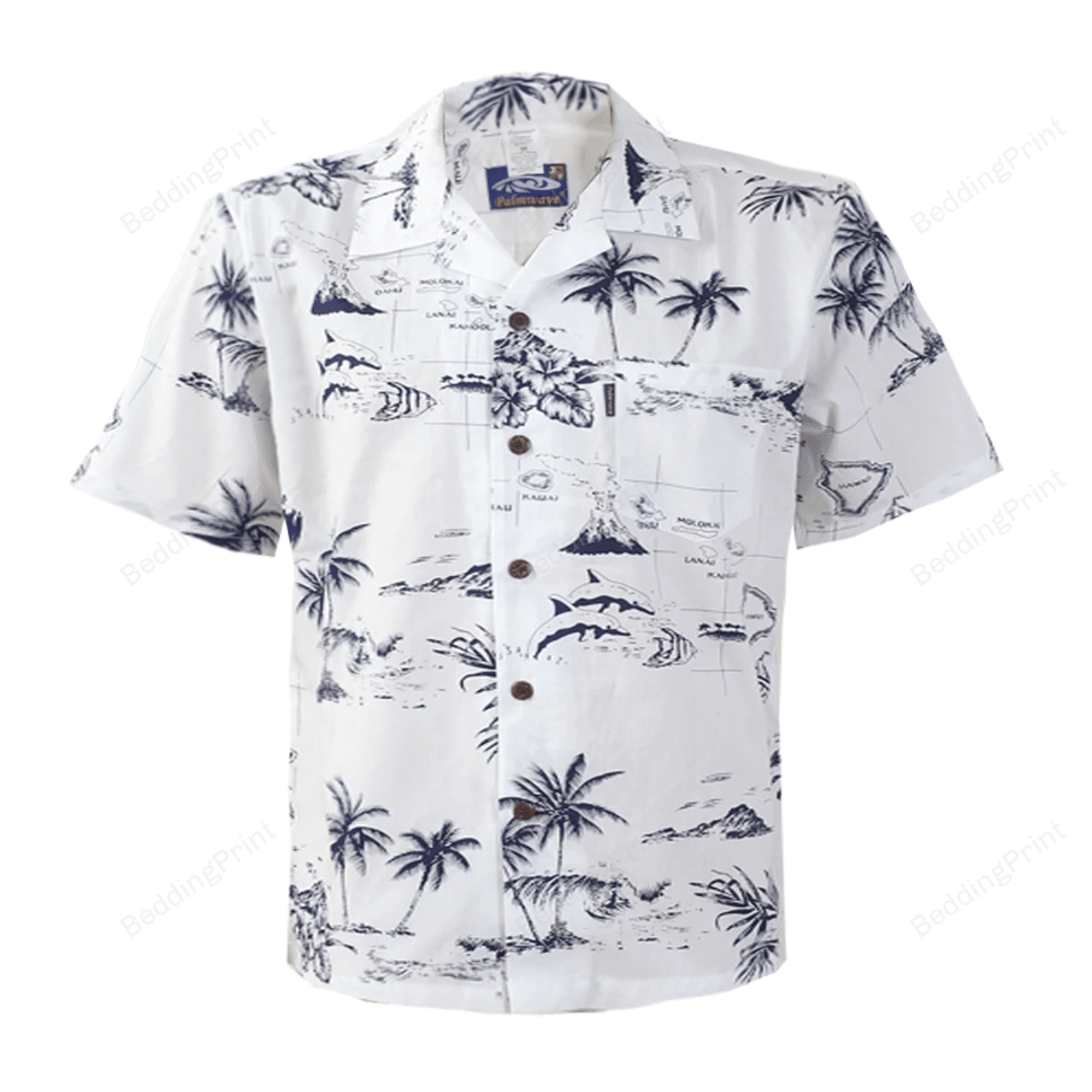 Richie Tozier Hawaiian Shirt Tropical Aloha Button Up