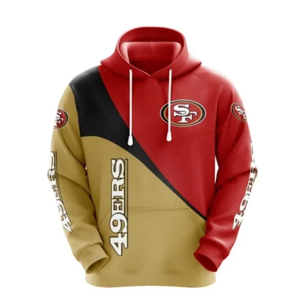San Francisco 49ers NFL 3D All Over Print Hoodie