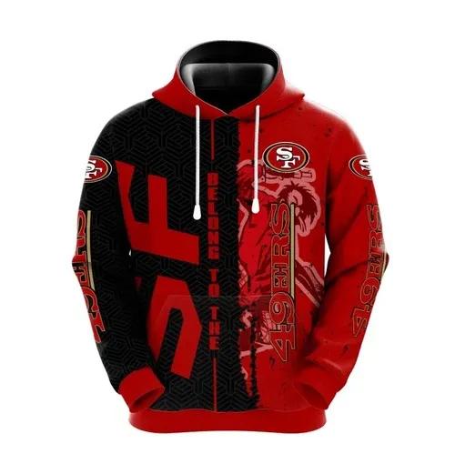 San Francisco 49ers NFL 3D All Over Print Hoodie