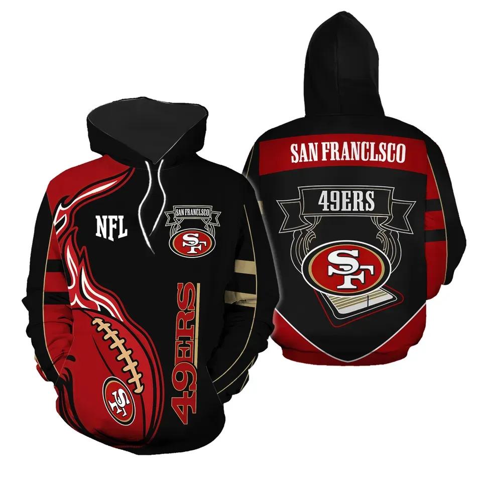 San Francisco 49ers NFL 3D All Over Print Hoodie