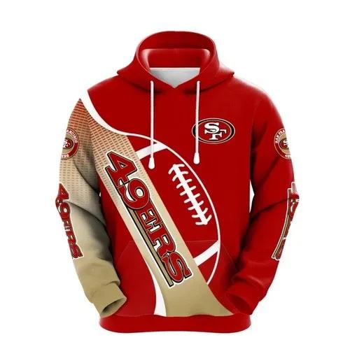San Francisco 49ers NFL 3D All Over Print Hoodie