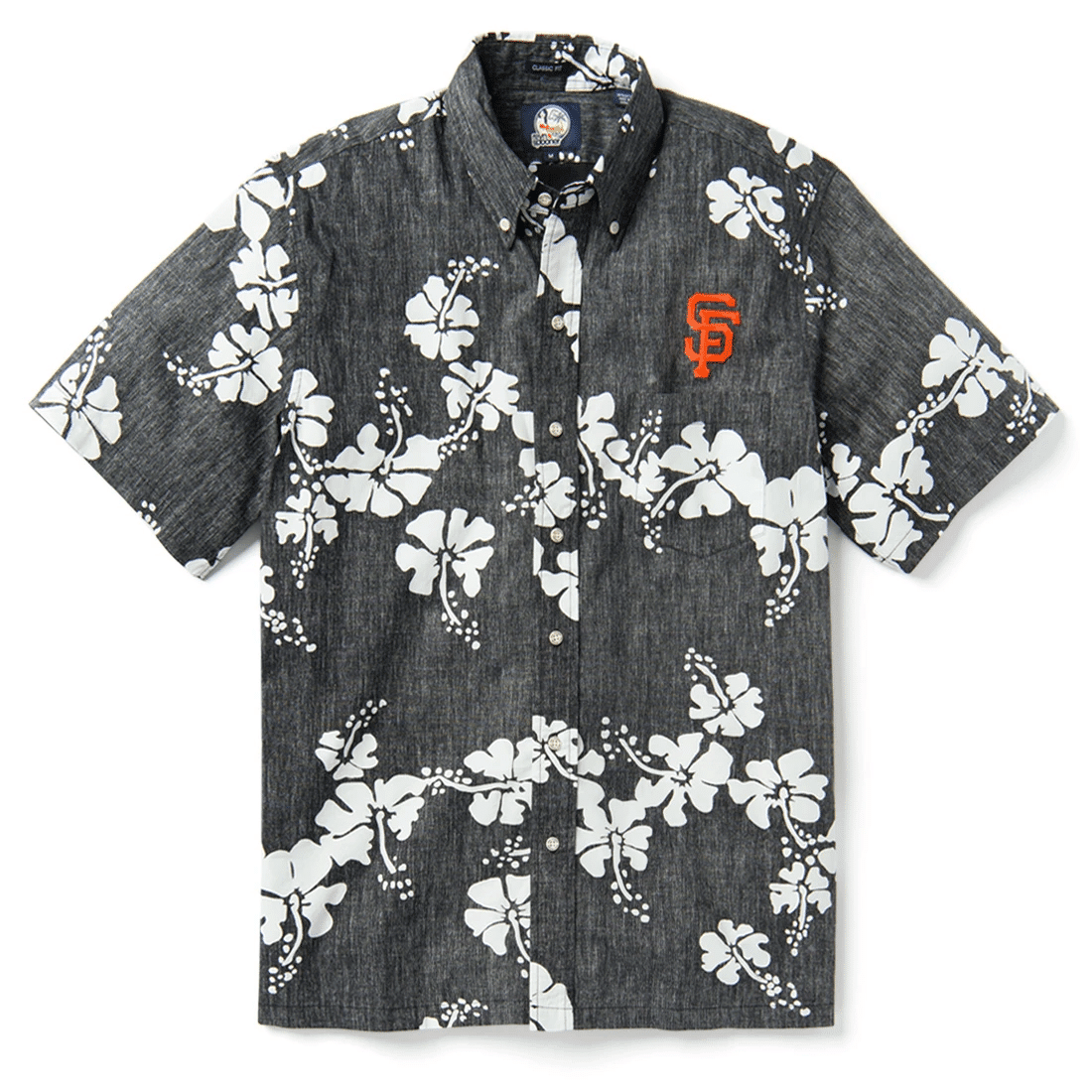 San Francisco Giants 50th Sate Hawaiian Shirt Tropical Aloha Button Up