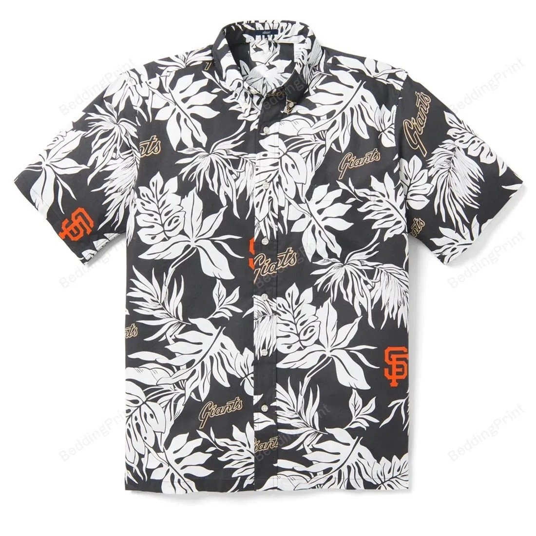 San Francisco Giants Aloha Mlb Hawaiian Shirt Tropical Aloha Button Up
