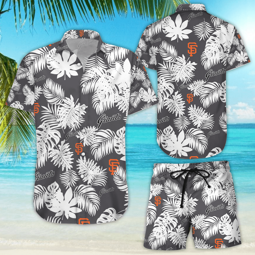 San Francisco Giants Aloha Mlb Hawaiian Shirt Tropical Aloha Button Up