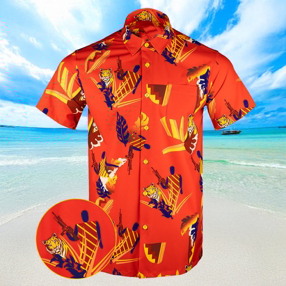 Scarface Hawaiian Shirt Mens Summer Button Ups Gift Ideas For Brother