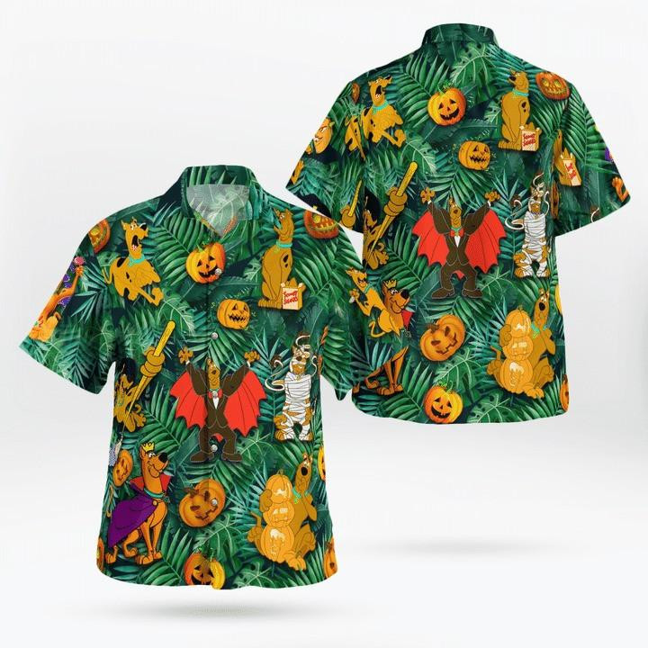 Scooby Doo I've Been Ready For Halloween Hawaiian Shirt Tropical Aloha Button Up