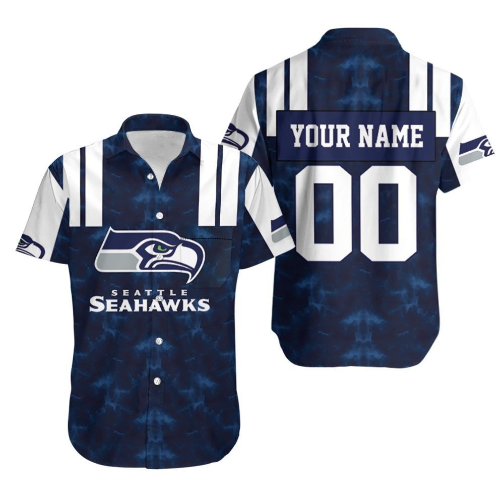 Seattle Seahawks For Seahawks Fan Hawaiian Shirt Tropical Aloha Button Up