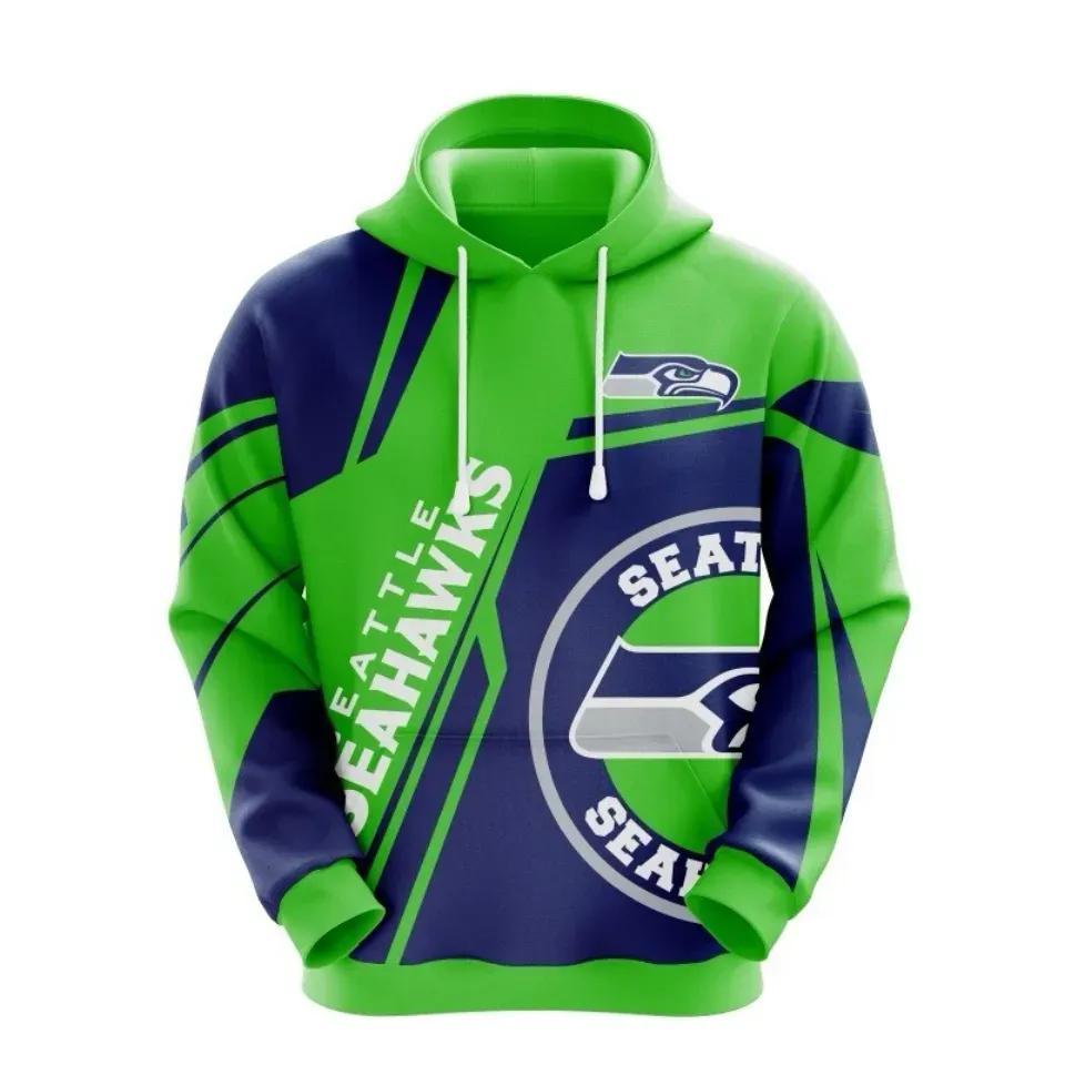 Seattle Seahawks NFL 3D All Over Print Hoodie