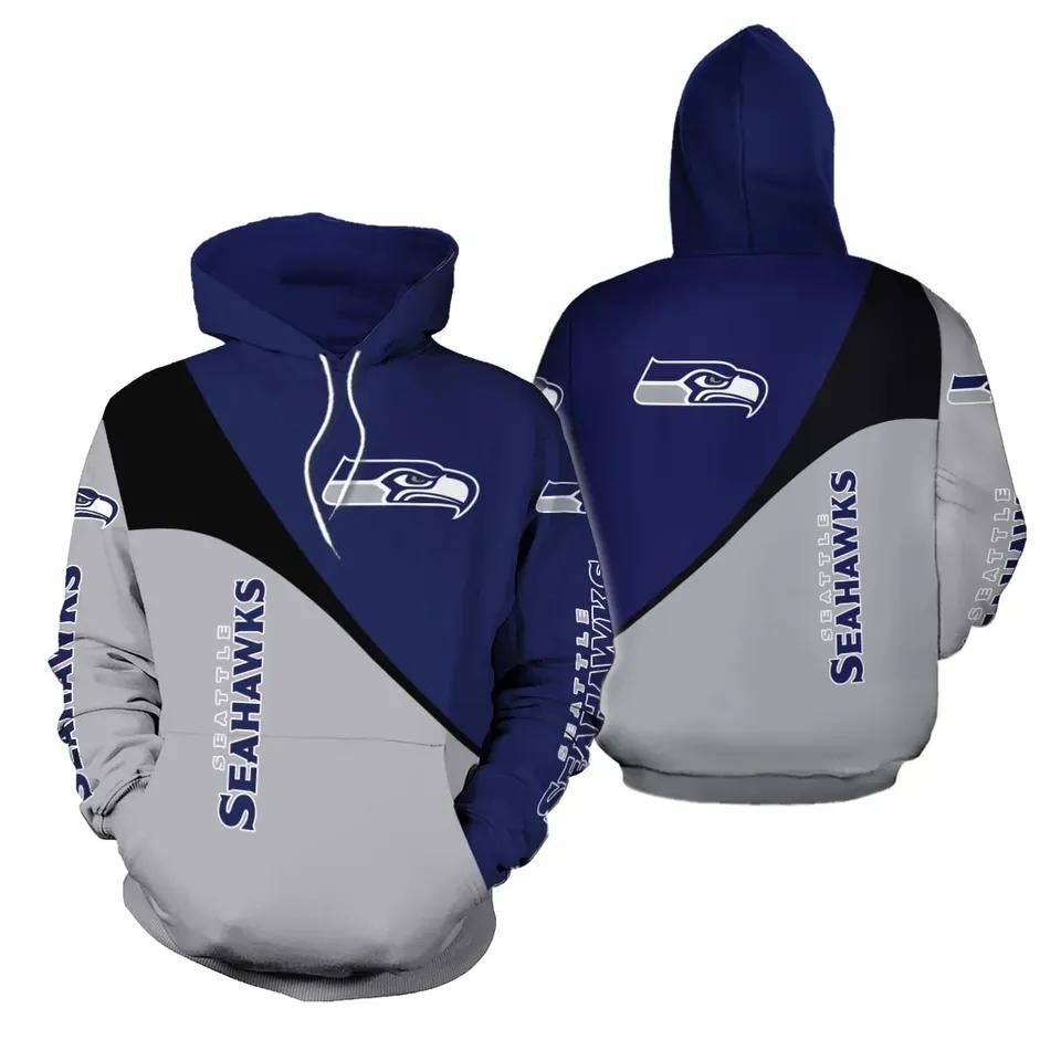 Seattle Seahawks NFL 3D All Over Print Hoodie