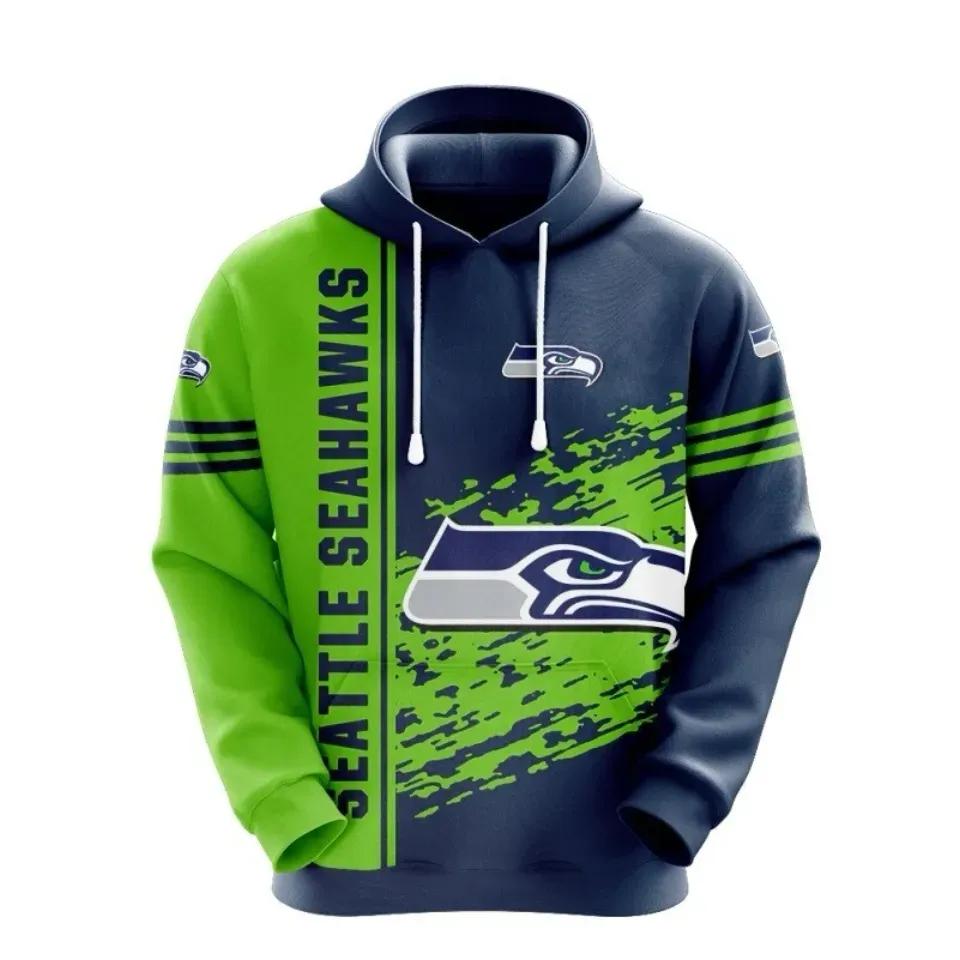 Seattle Seahawks NFL 3D All Over Print Hoodie