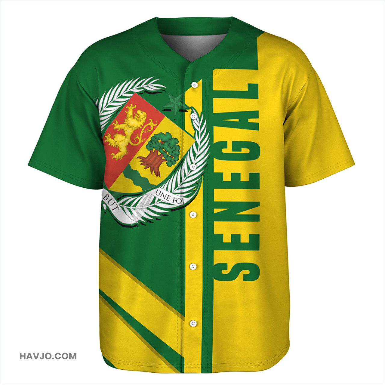 Senegal Casual Style Baseball Jersey