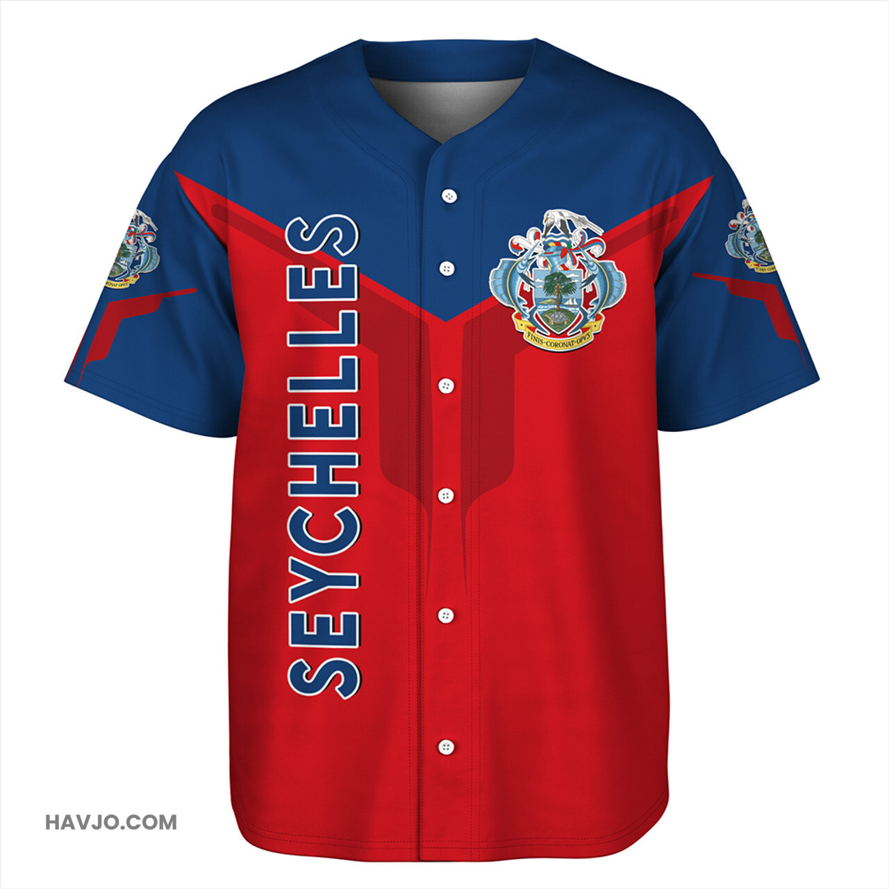Seychelles Arrow Style Baseball Jersey