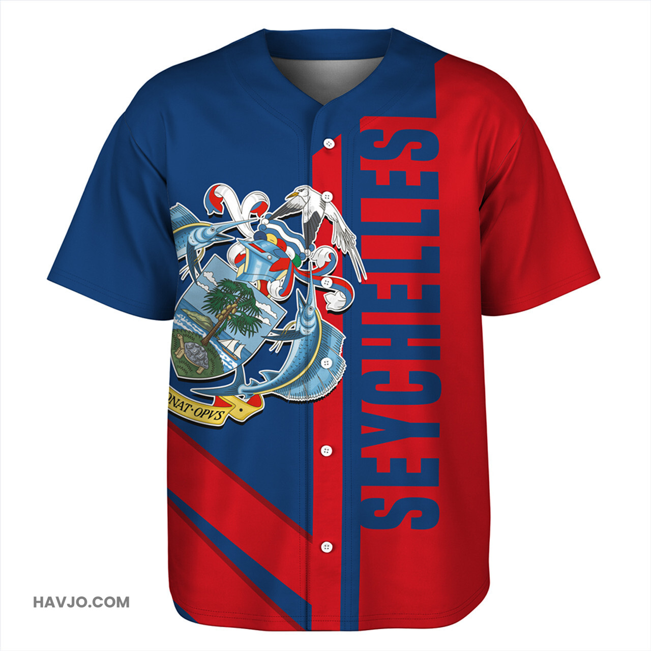 Seychelles Casual Style Baseball Jersey