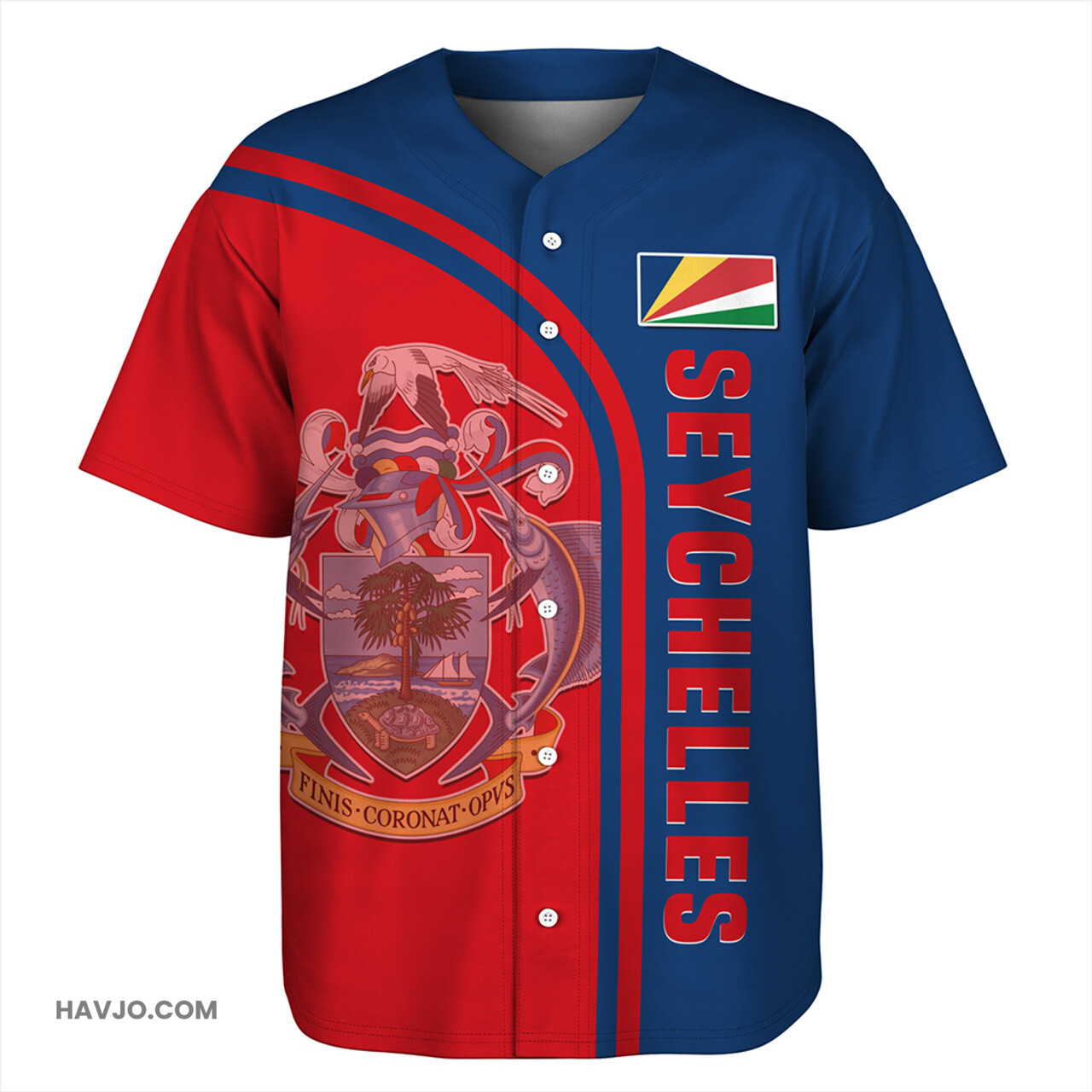 Seychelles Custom In My Heart Baseball Jersey
