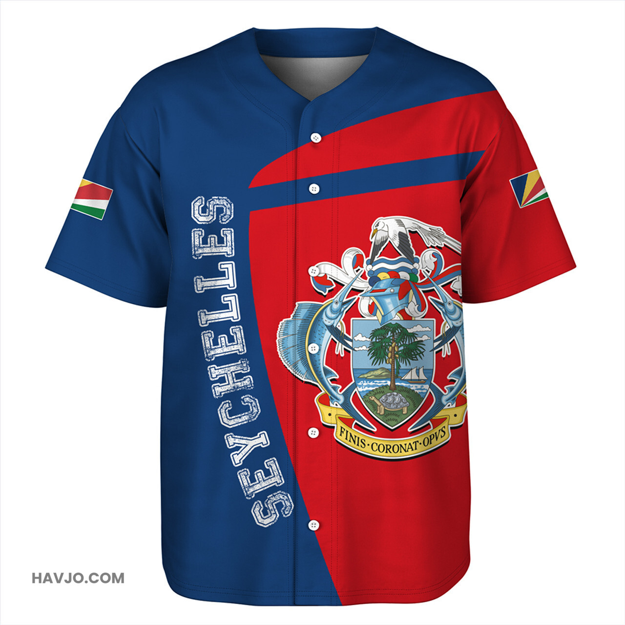 Seychelles Half Concept Baseball Jersey