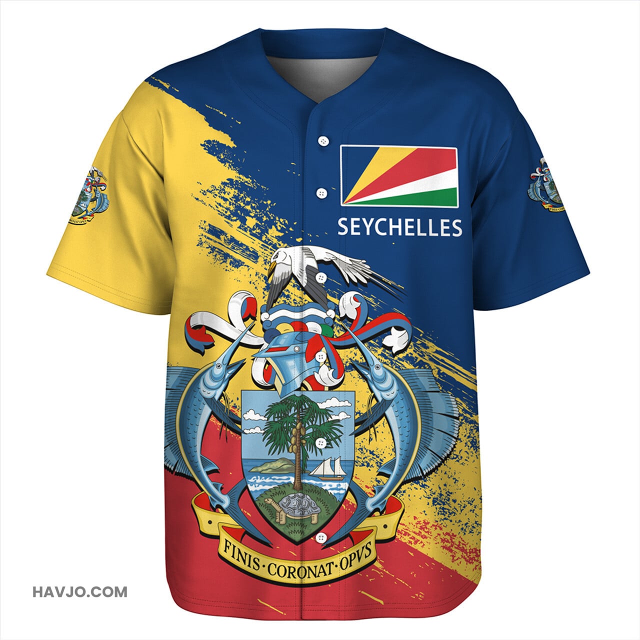 Seychelles Special Style Baseball Jersey