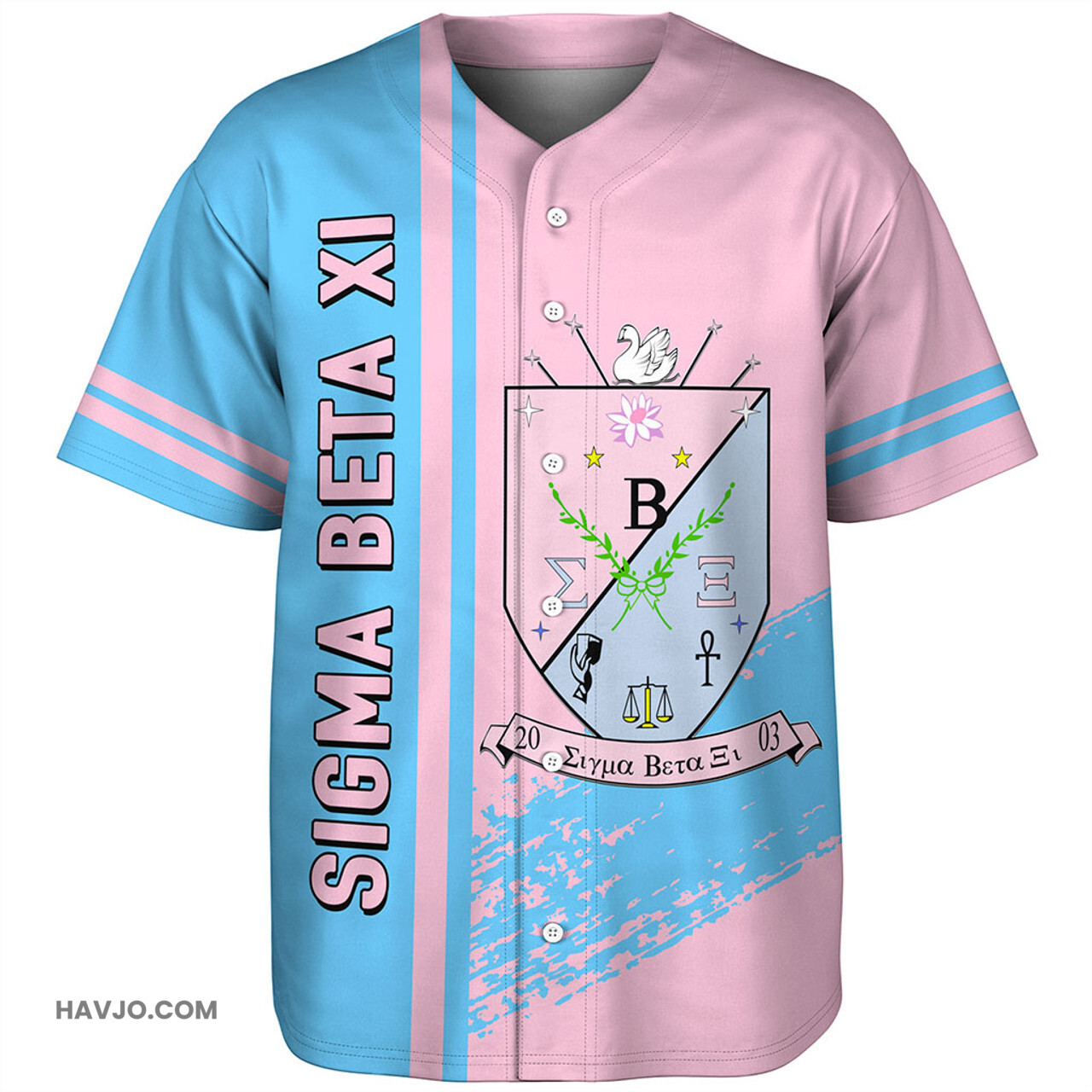 Sigma Beta Xi Quarter Style Baseball Jersey