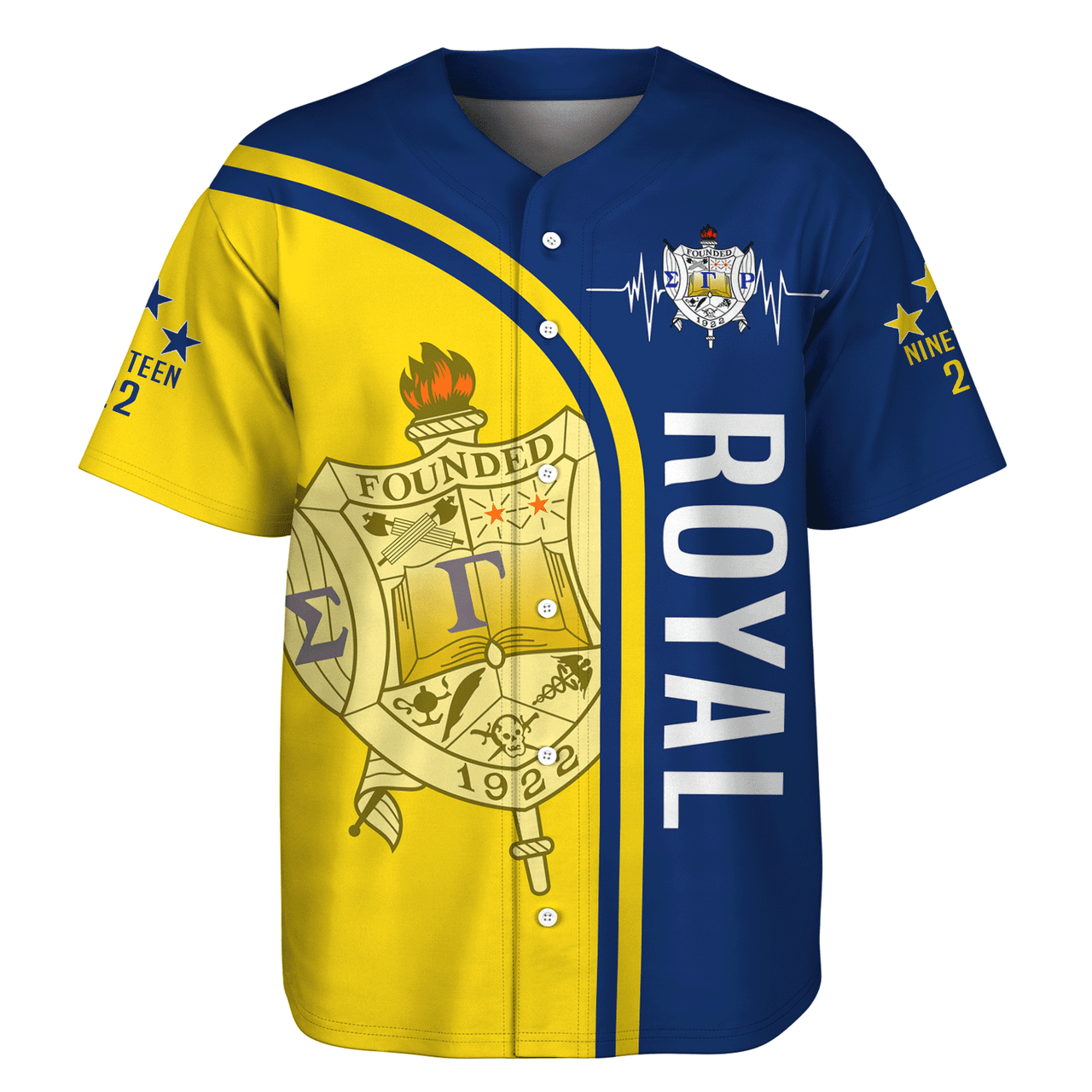 Sigma Gamma Rho Custom In My Heart Baseball Jersey